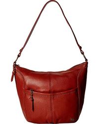 the sak iris leather shoulder bolsa