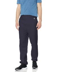 champion sweatpants navy blue