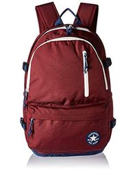 maroon converse backpack