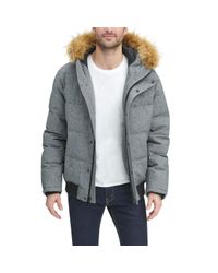 tommy hilfiger removable hooded bomber