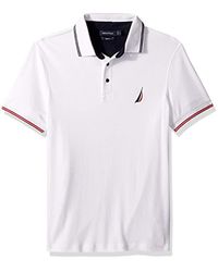 tipped collar polo nautica sleeve short shirt classic