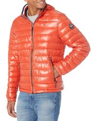 tommy hilfiger orange jacket