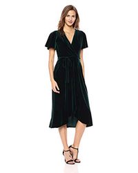 vince camuto flutter sleeve dress