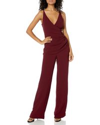 dress the population joey jumpsuit