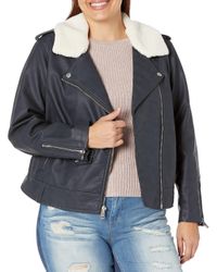 levis leather jacket womens