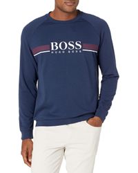 boss authentic crew sweatshirt
