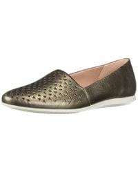ecco touch ballerina flat