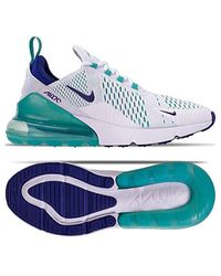 Nike Air Max 270 White Hyper Jade 13 In Blue For Men Lyst