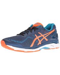 Asics Gel Kayano 23 Running Shoe In Blue For Men Lyst