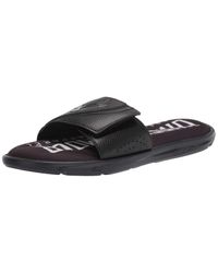 black under armour slides