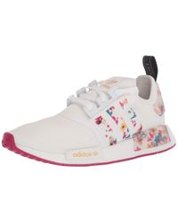 adidas nmd women's white and pink