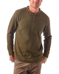 henley shirt with hood