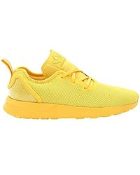 adidas yellow zx flux