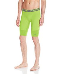 champion men's powerflex compression short