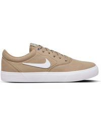 Nike SB Charge Canvas Sneakers in Grün für Herren - Lyst