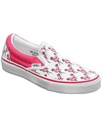 vans slip on flamingo