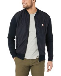 Tommy Hilfiger Mixed Media Bomber Sweat-Shirt Homme