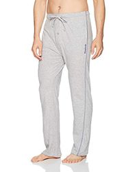 reebok men's knit lounge pants