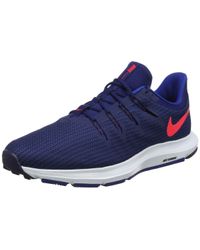 Nike Quest Running Shoes in Blue for Men | Lyst UK