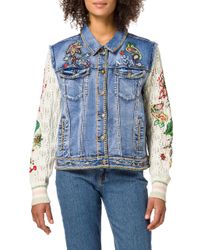 Desigual Denim jackets for Women - Up to 40% off at Lyst.com