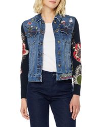 Desigual Denim jackets for Women - Up to 21% off at Lyst.com