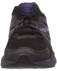 New Balance Leather Ww905 B Nordic Walking Shoes in Black - Lyst