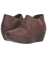 Parallel, Botines para Mujer Skechers de Tejido sintético de color Marrón |  Lyst