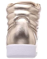 Reebok Leather Freestyle Hi Metallic 