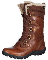 Timberland scarpe-polacchine donna nocciola - Stileo.it