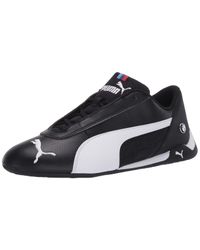 PUMA Synthetic Adult Bmw Mms R-cat Sneaker in Black/White (Black) | Lyst
