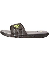 adidas men's adissage sc slide sandal