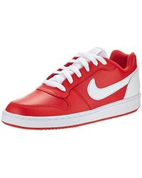 nike ebernon low red