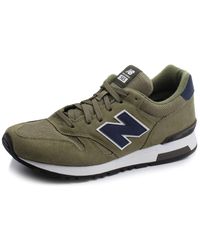 New Balance Ml565v1 Trainers in Green for Men - Lyst