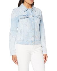 desigual white denim jacket