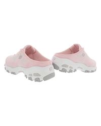 skechers d lites slip on mules