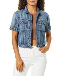 hudson white jean jacket