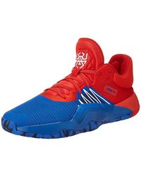 adidas D.o.n. Donovan Mitchell Issue #1 Spiderman Basketball Shoes  Blue/red/footwear White for Men | Lyst