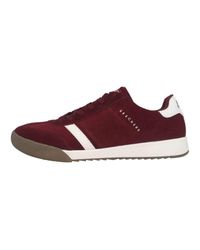Skechers Leather S 52325 Zinger Suede Trainers In Burgundy in Red for Men -  Lyst