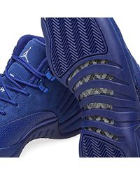 Nike Air Jordan 12 Retro In Blue For Men Lyst Nike Air Jordan 12 Retro In Blue For Men Lyst