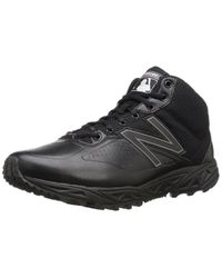 New Balance Lace 950 V2 Umpire Mid Cut Baseball Shoe in Black for Men | Lyst