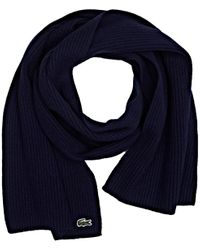 bonnet et echarpe lacoste