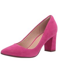 clarks pumps suede