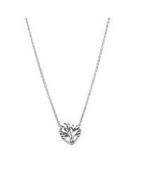 Pandora Family Tree Necklace c01 50 Silver Woman In Metallic Lyst