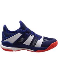 adidas Rubber ''s Stabil X Handball Shoes in Blue for Men - Lyst
