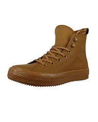 all brown leather converse