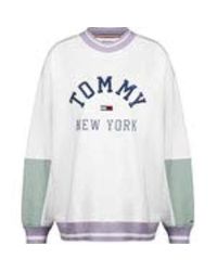 Tommy Pastel Colour Block Sweatshirt 2024 columbusdoor