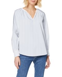 Tommy Hilfiger TH Essential P-Over Blouse LS Blusa para Mujer
