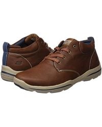 skechers usa men's harper meldon chukka boot