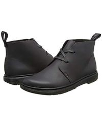 Dr. Martens Leather Cynthia Chukka Boots in Grey - Lyst