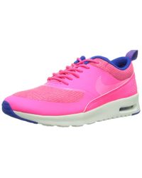 nike thea trainers pink